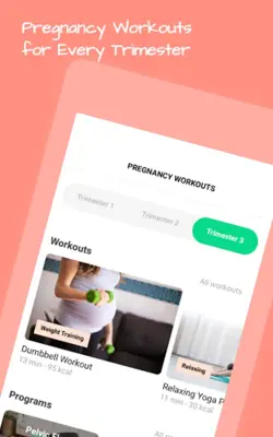 Pregnancy Workouts for Every T android App screenshot 4